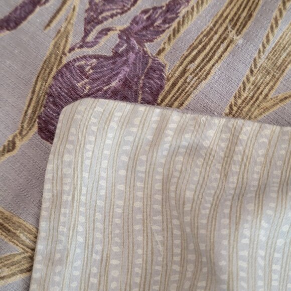 Handmade Reversible Iris Duvet Cover - Picture 4 of 7